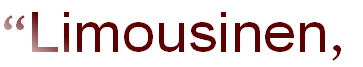 “Limousinen,